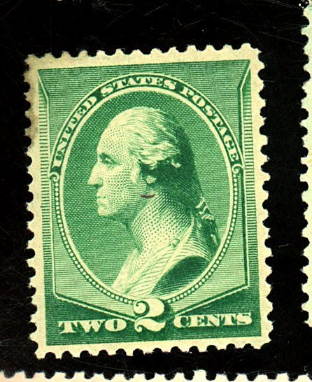 213 MINT FVF OG LH Cat $40