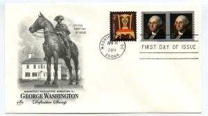 4512 20c George Washington, coil,  ArtCraft FDC