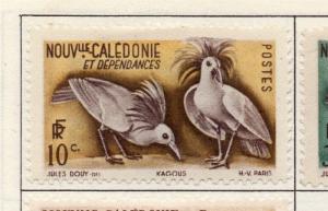 New Caledonia 1948-50 Early Issue Fine Mint Hinged 10c. 193588