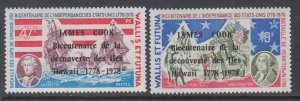 Wallis and Futuna Islands 205-206 US Bicentennial MNH VF