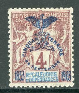 New Caledonia 1903 French Colony 4¢ Navigation & Commerce Sc #68 Mint  D772