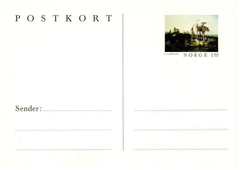 NORWAY POSTCARD   FDC8753