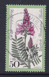 Germany  Berlin   #9NB139   used 1977  meadow flowers  50pf