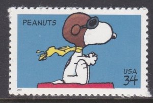 3507 Peanuts Comic Strip MNH