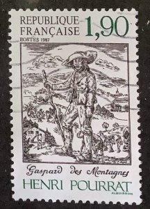 France 1987 Scott 2042 used - 1.90fr, Gaspard of the Mountains by Henri Pourrat