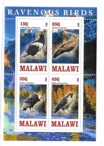 Malawi 2013 Bird of Prey Birds S/S MNH C16