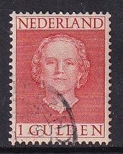 Netherlands  #319  used  1949  Queen Juliana  1g