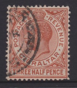 Gibraltar Sc#78a Used