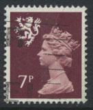 GB Scotland  SG S24 SC# SMH8 Used  Machin 7p  see details