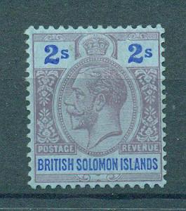Solomon Islands sc# 37 mh cat value $9.75