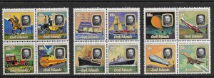 Cook Island 514-16 set 12 in 3 blocks of 4  VF  NH