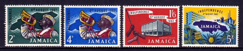 Jamaica - Scott #181-184 - MNH - Toning specks on gum - SCV $10