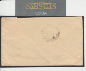 MS365 1972 BANGLADESH INDIA Cover Double Overprint 