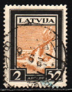 Latvia #CB14     used