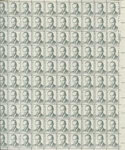 Pane of 100 USA Stamps 1865 American Physician Charles R Drew Brookman $120