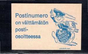 FINLAND SC# 461b (HA10 FACIT) COMP BKLT VF/MOG