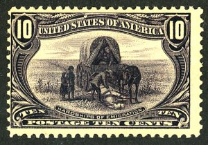 U.S. #290 MINT OG NH CREASE