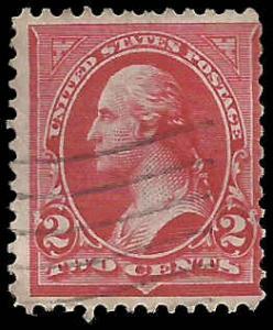 # 267 Used Double Transfer Carmine George Washington