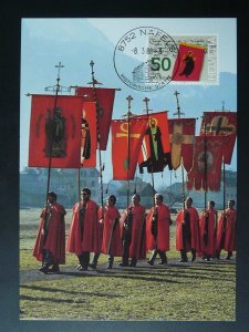 history 600 years of Nafels battle maximum card Switzerland 1988