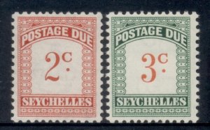 Seychelles 1964-65 Postage Dues MLH