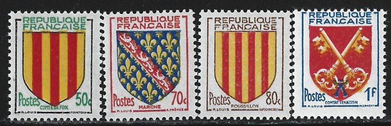 France #782-785  MNH