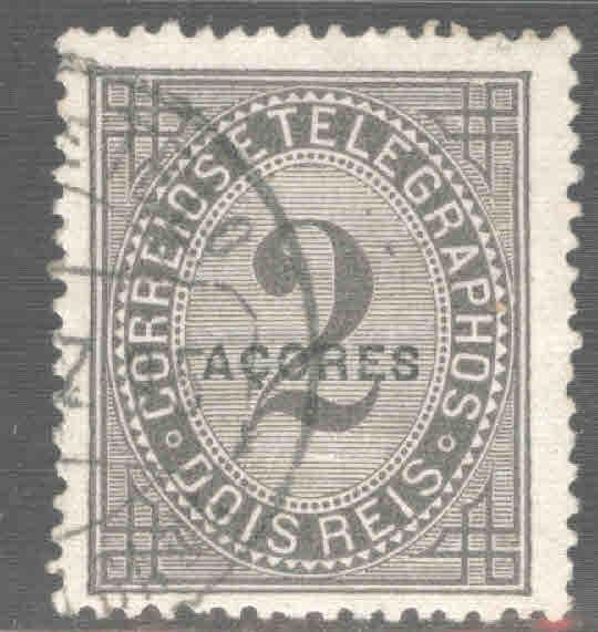 Azores Scott P3c Used  perf 13.5 Newspaper stamp