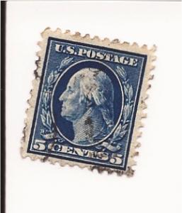 504 - 1917 - 5¢ blue Washington