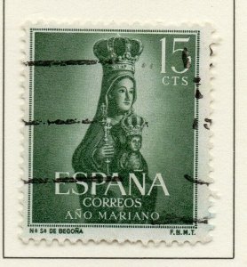 Spain 1954 Early Issue Fine Used 15c. NW-136623
