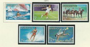 Barbados  mnh S.C.#  357-361