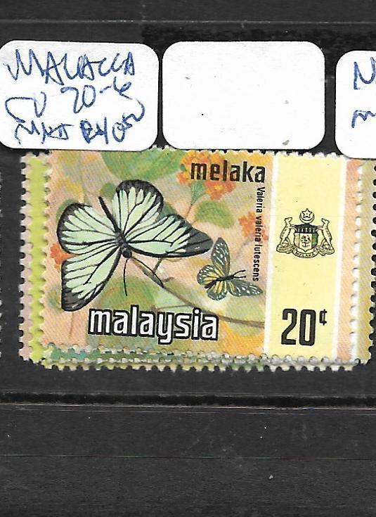 MALAYA   MALACCA   (PP1007B)  BUTTERFLY  SG 70-6  SET   MNH