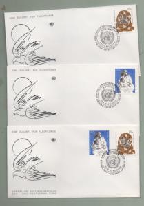 UN New York Scott# 417-424 1984  FDC (12 First Day Covers)