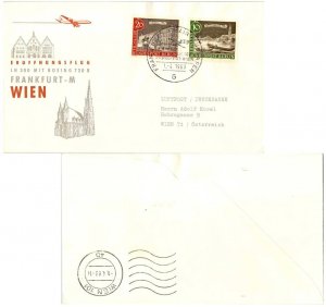 Germany Berlin - 10pf Spree and Waiserbruke (Orphan's Bridge) and 20pf Berlin...