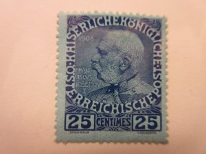 AUSTRIA Offices in Crete Scott 18 MINT HINGED Cat $15