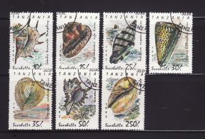 Tanzania 940-946 Set U Sea Shells