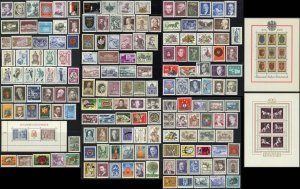 Austria #858-957 #977-1045 Postage Stamp Collection Europe 1970-1976 Mint LH