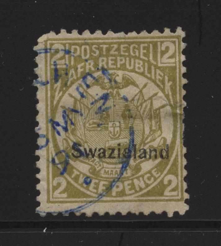 Swaziland  Sc.# 3       1889      used