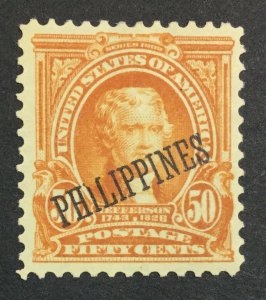 MOMEN: US STAMPS PHILIPPINES #236 MINT OG H LOT #41582