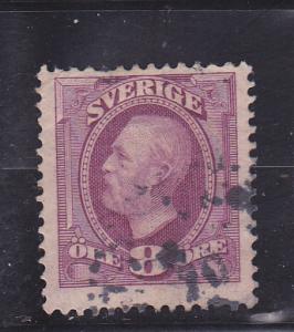 Sweden  Scott#  57  Used