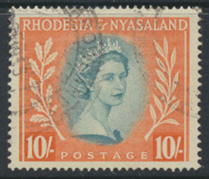 Rhodesia & Nyasaland SG 14 Sc# 154  Used  please see scans and details