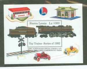 Sierra Leone #1550 Mint (NH) Souvenir Sheet