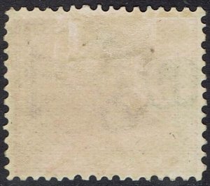 WESTERN AUSTRALIA 1902 SWAN 1D WMK V/CROWN SIDEWAYS PERF 12½