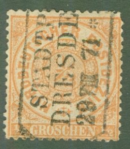 NORTH GERMAN CONFEDERATION 15 USED (RL) 3911 CV $3.50 BIN $1.40