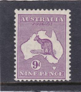 Australia #122 Mint LH Fine Kangaroo sk0147