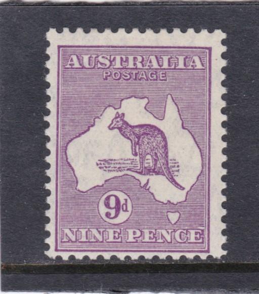 Australia #122 Mint LH Fine Kangaroo sk0147