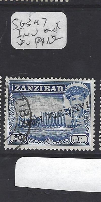 ZANZIBAR  (PP2909B) JAMHURI OVPT  20C  INV  OVPT     VFU