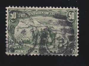 US 291 50c Used Trans-Mississippi VF SCV $210 (002)