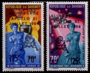 Dahomey 1969 SC# C103-4 Space MNH E90