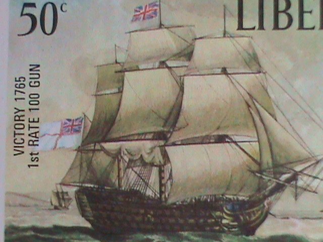 ​LIBERIA-1972-SC#C194  VICTORY 1765-100 GUM SHIP MNH-S/S VERY FINE