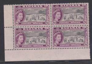 Bahamas   #193  block   mnh   cat $3.60