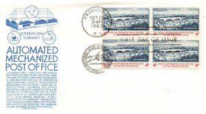 1960 FDC - Automated Mechanized Post Office - Better Cachet - F25279